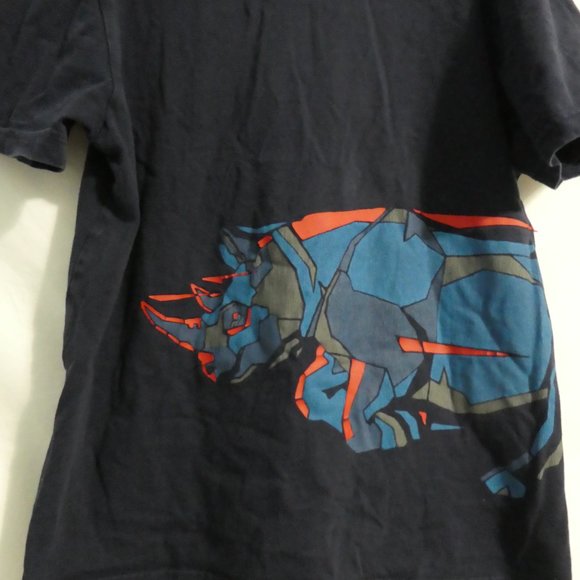 GYMGO navy graphic T-Shirt, large (10-12), youth, GUC - Picture 6 of 12